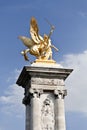 Paris Pont Alexandre III Royalty Free Stock Photo