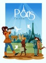 Paris Poster Illustration