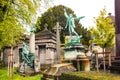 CimetiÃ¨re du PÃ¨re-Lachaise in Paris Royalty Free Stock Photo