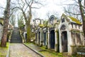 CimetiÃ¨re du PÃ¨re-Lachaise in Paris Royalty Free Stock Photo