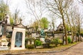 CimetiÃ¨re du PÃ¨re-Lachaise in Paris Royalty Free Stock Photo
