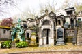 CimetiÃ¨re du PÃ¨re-Lachaise in Paris Royalty Free Stock Photo