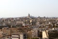 Paris roofs skyline with PanthÃÂ©on basilique in the background, Paris, France Royalty Free Stock Photo