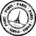 Paris rubber stamp.