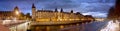 Paris Seine Conciergerie Royalty Free Stock Photo