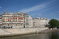 Paris, Seine embankment Royalty Free Stock Photo