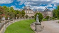 Paris, the Senat in the Luxembourg garden Royalty Free Stock Photo