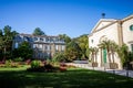 PARIS - September 19, 2019 : Amphitheater building in the Jardin Des Plantes Park Royalty Free Stock Photo