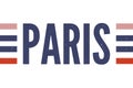 Paris typography slogan drawing modern Fashion Slogan for T-shirt and apparels graphic vector Print