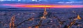 Paris skyline panorama Royalty Free Stock Photo