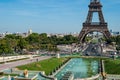 Paris, skyline with tour Eiffel Royalty Free Stock Photo