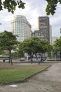 Paris Squair in Rio de Janeiro, view at the center of the city.