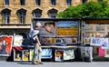 Paris. Stalls 0n the River Seine Royalty Free Stock Photo