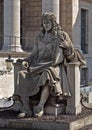 Paris - Statue of Palais Bourbon Royalty Free Stock Photo