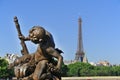 Paris, statues Royalty Free Stock Photo