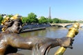 Paris, statues Royalty Free Stock Photo