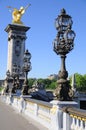 Paris, statues Royalty Free Stock Photo