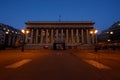 The Paris stock exchange Royalty Free Stock Photo