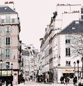 Paris - Street in Saint Germain