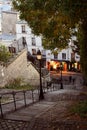 Paris streets by night - Montmartre