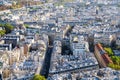 Paris streets on sunny summer day