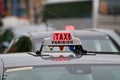 Paris Taxi sign