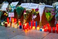 Paris terrorism attack Royalty Free Stock Photo