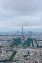 Paris from the top Royalty Free Stock Photo