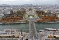 Paris - Trocadero from Eiffel Tower