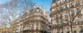 Paris, typical buildings Royalty Free Stock Photo
