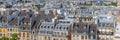 Paris, typical buildings and roofs