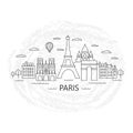 Paris vector illustration