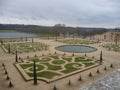 Paris - Versailles (Garden Landscaping) Royalty Free Stock Photo