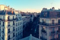 Paris. View of the city roofs