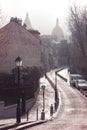 Paris. View on Monmartre from Dalida square