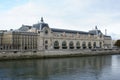 Paris, view of Musee d`Orsay Royalty Free Stock Photo