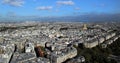 View from the top of the Eiffel Tower in Paris - hidden apartment at the top of the Eiffel Towe