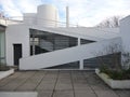 Paris - Villa Savoye (Rooftop Patio) Royalty Free Stock Photo