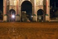 Carrousel Arc de Triomphe in the night Royalty Free Stock Photo