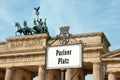 Pariser Platz in Berlin