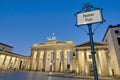 The Pariser Platz at Berlin, Germany