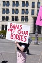 12.05 Pariser Platz Berlin Pro Abortion Protest Royalty Free Stock Photo