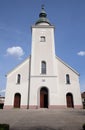 The parish church of the Holy Trinity in Donja Stubica, Croatia Royalty Free Stock Photo