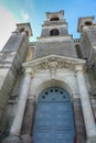 Parish Church in Montfort-sur-Meu in France, the birthplace of S