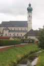 The parish church in Obertrum, Austria.