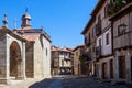 Parish Church of Our Lady of the Assumption, La Alberca, Salamanca, Spain Royalty Free Stock Photo