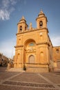 Parish Church of Our Lady of Pompei, Marsaxlokk, Malta Royalty Free Stock Photo