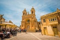 Parish Church of Our lady Of Pompei in Marsaxlokk Royalty Free Stock Photo