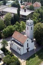 Parish Church of St. Anthony of Padua in Duga Resa, Croatia Royalty Free Stock Photo