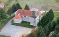 Parish church of the St Mary Magdalene in Kapela, Croatia Royalty Free Stock Photo